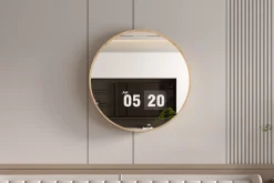 Runder Spiegel Ria | Ø80 x 10 cm | Old Oak Design