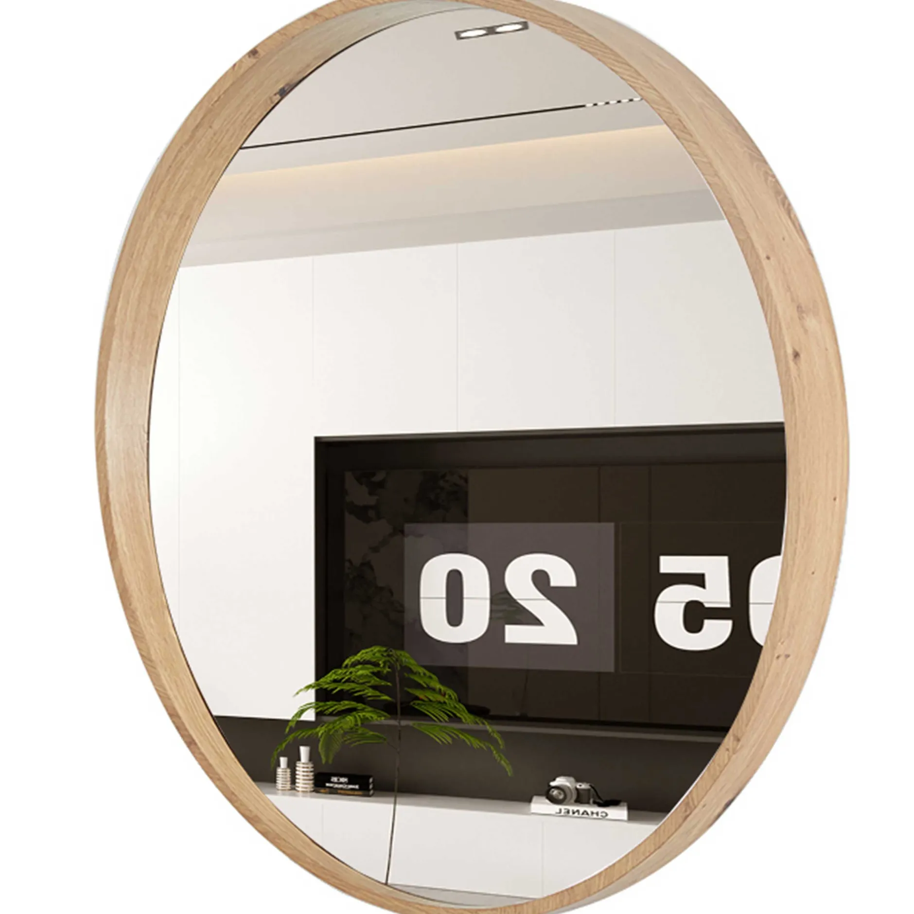 Runder Spiegel Roxy | Ø80 x 4 cm | Old Oak Design
