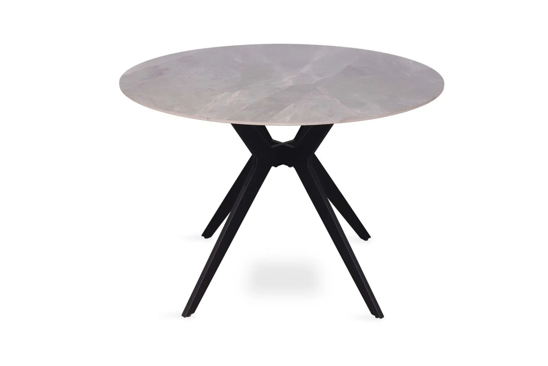 Runder Tisch Apollo | Ø110 x 76 cm | Grau
