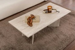 Sabin Couchtisch | 100 % MELAMIN | Travertin