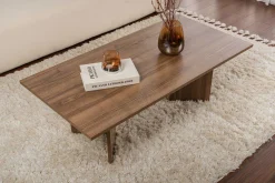 Sabin Couchtisch | 100 % MELAMIN | Walnuss