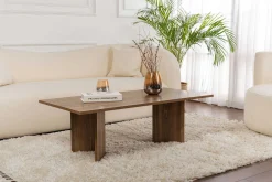 Sabin Couchtisch | 100 % MELAMIN | Walnuss