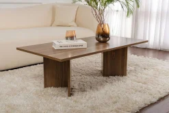 Sabin Couchtisch | 100 % MELAMIN | Walnuss