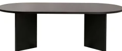 Sable Couchtisch | 100% MELAMIN | Holz Schwarz