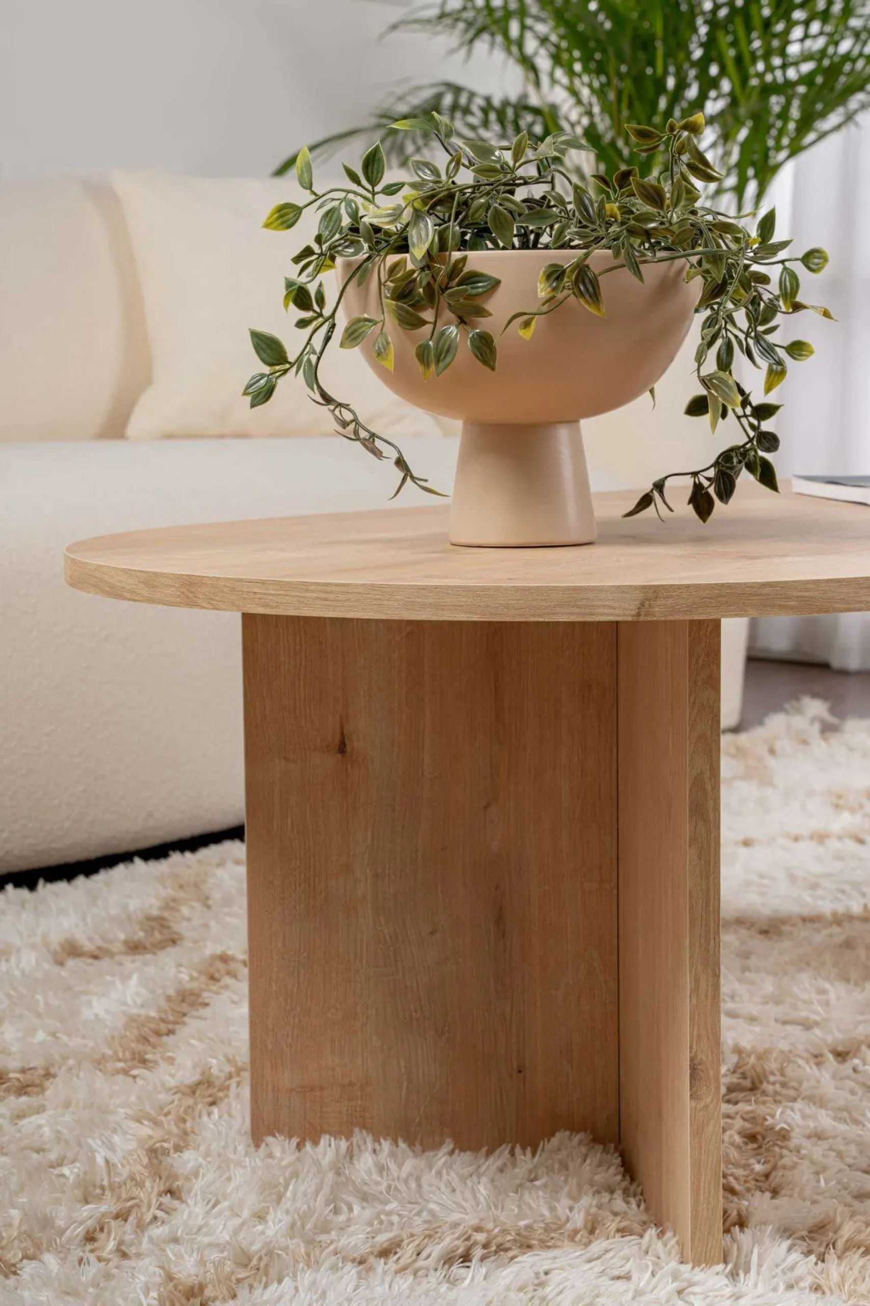 Sable Couchtisch | 100 % MELAMIN | Saphir-Eiche