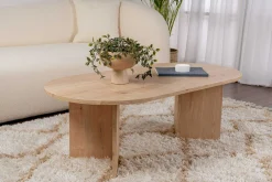 Sable Couchtisch | 100 % MELAMIN | Saphir-Eiche