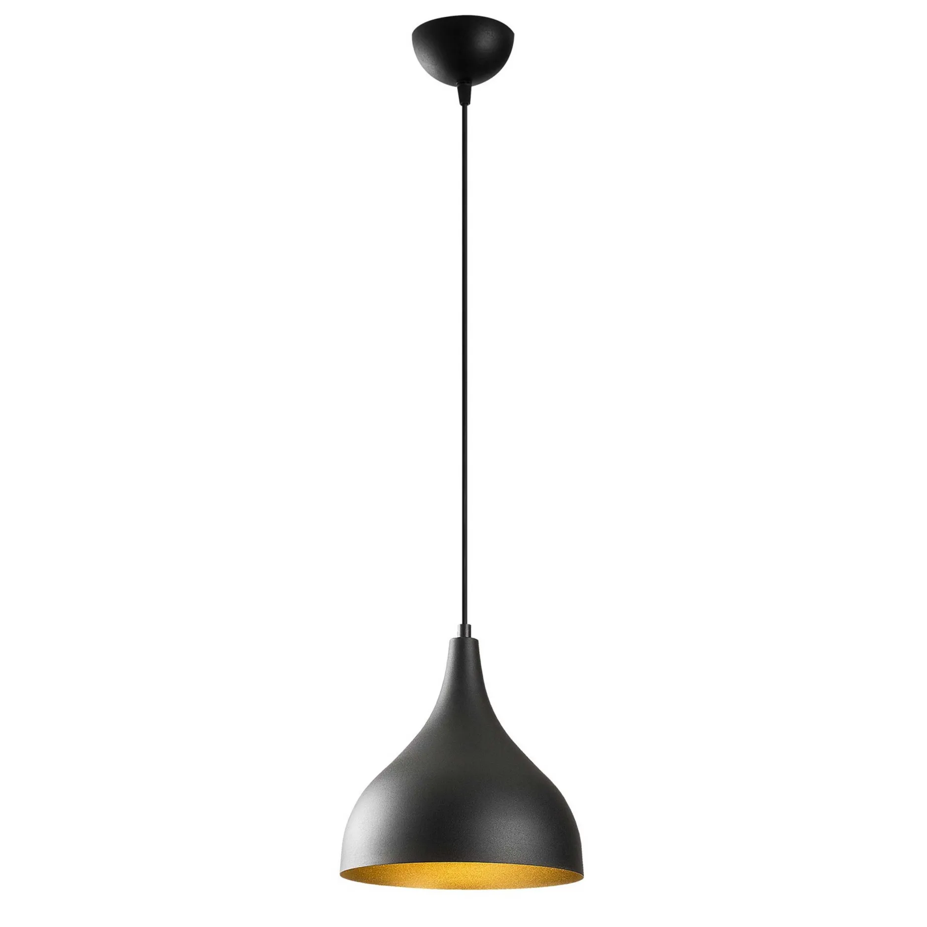 Sağlam Kronleuchter | METALLGEHÄUSE | Schwarz, Gold