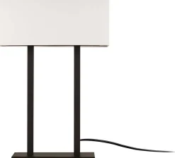 Salihini Tischlampe | IRON BODY | Weiß, Schwarz