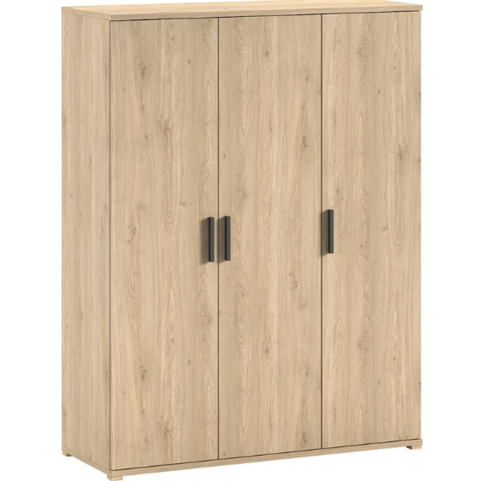 SammieBabyzimmer : Ausziehbett, Kommode mit Wickeltisch, Kleiderschrank - Eichendekor