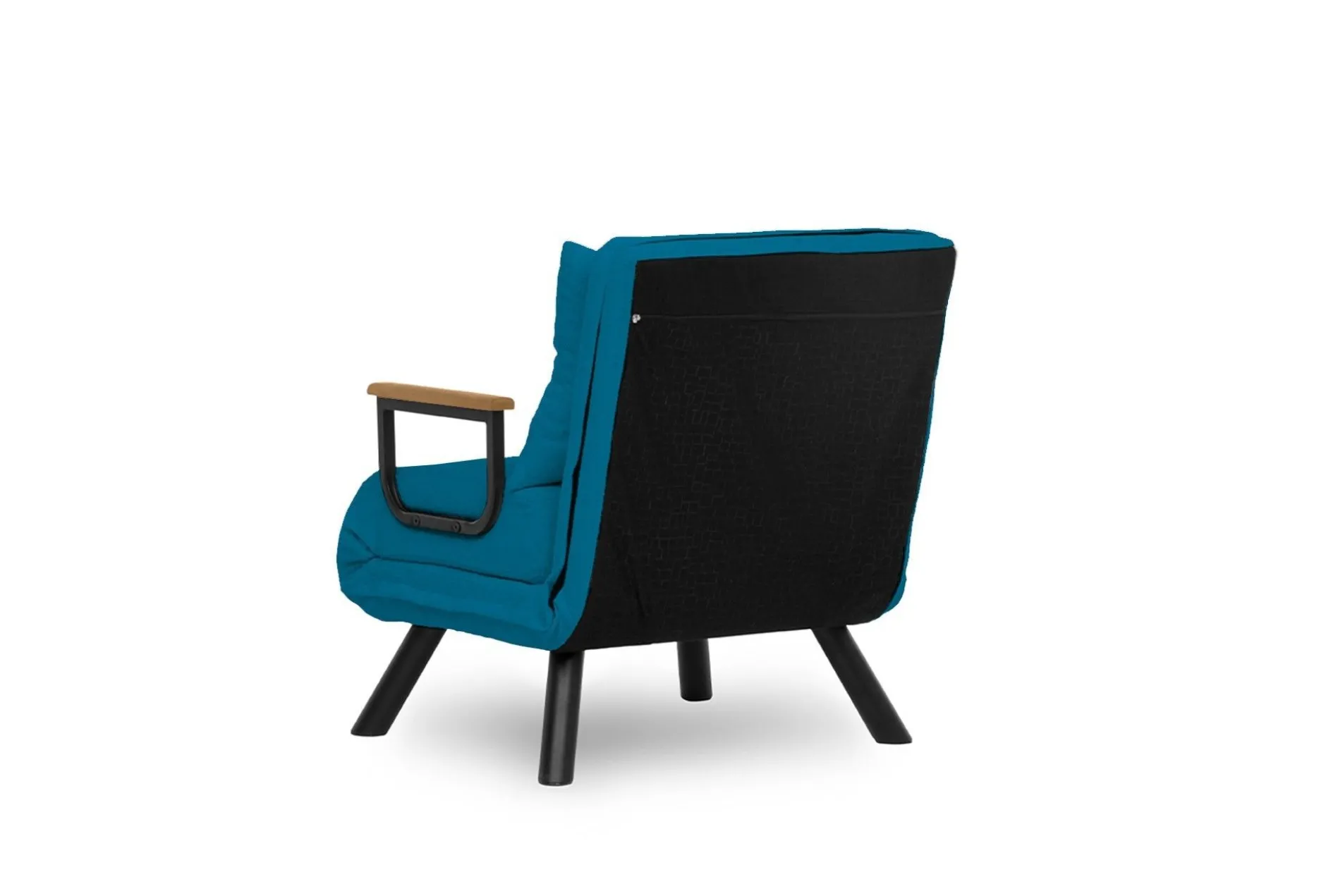 Sando 1-Sitzer-Schlafsofa | Metallrahmen | Petrolgrün