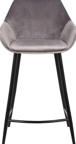 Satz von 2 Barhockern Amman 65cm - grau