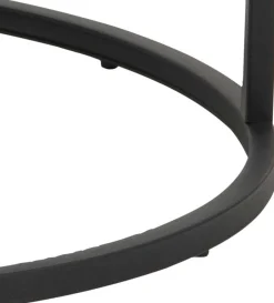 Satz von 2 Couchtischen Spiro - schwarz/grau
