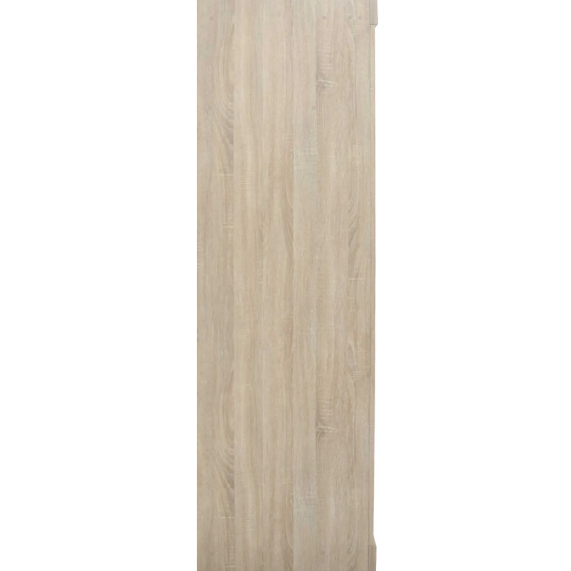 Schiebeschrank Mike mit Spiegeltür | Sonoma, Spanplatte, MDF | 197,5 x 182,5 x 52,5 cm