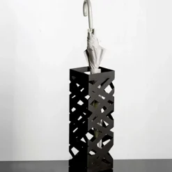 Schirmständer | 16 x 16 x 48 cm | Schwarz