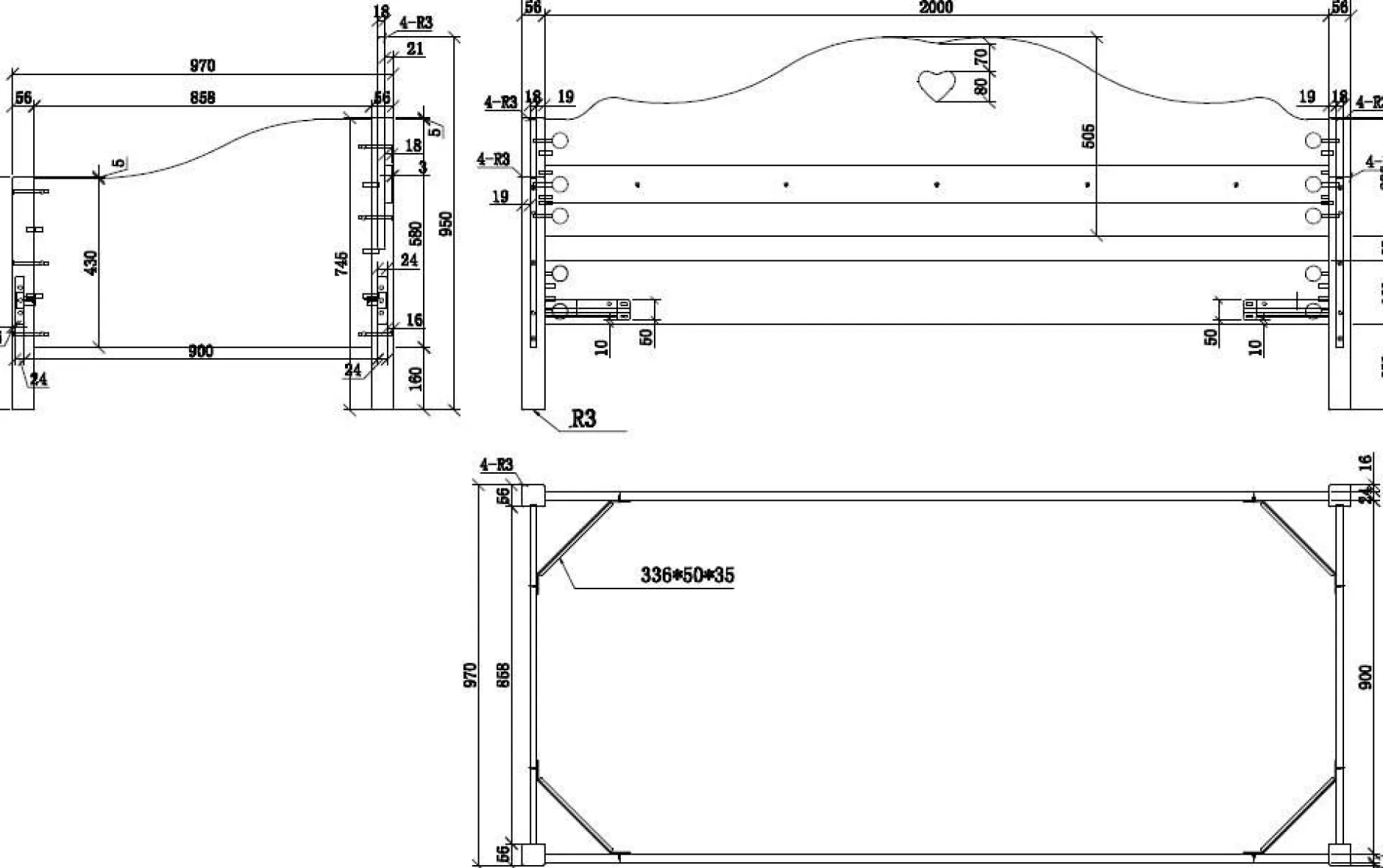 Schlafsofa Amori 90x200cm (inkl. Lattenrost) mit Bettkasten 90x200 cm - weiß