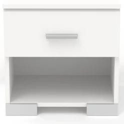 Schlafzimmerset Alma | Doppelbett, zwei Nachttische, Kleiderschrank