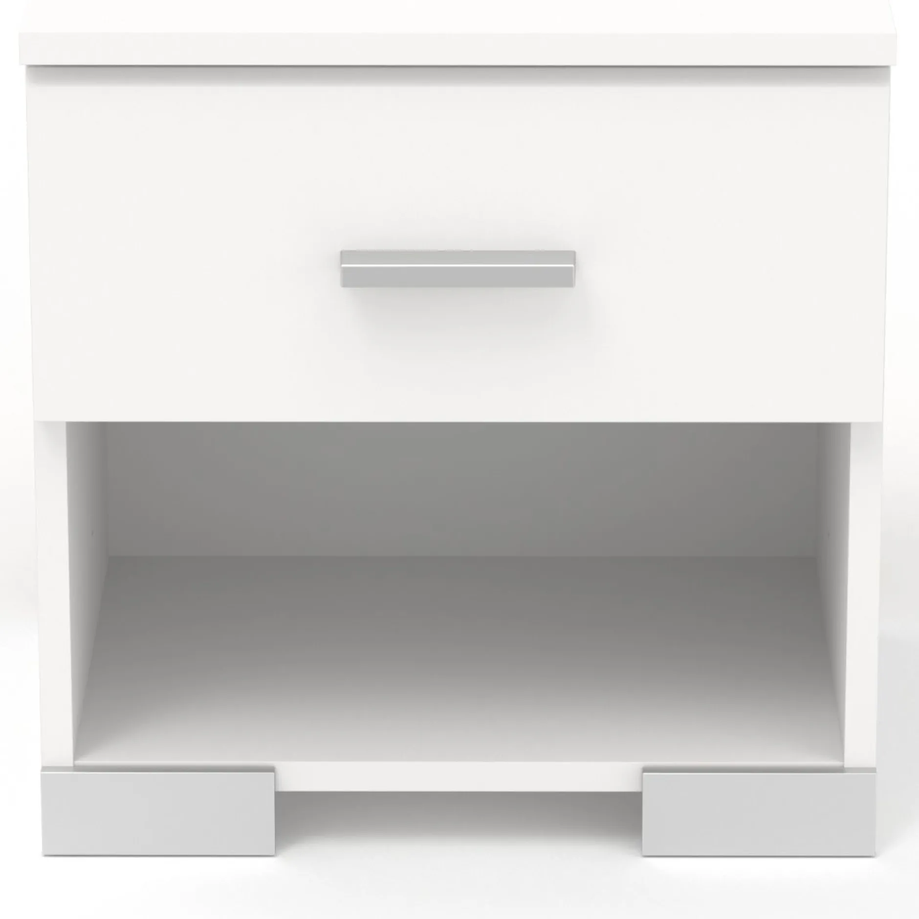 Schlafzimmerset Alma | Doppelbett, zwei Nachttische, Kleiderschrank