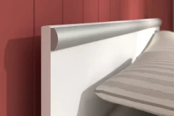 Schlafzimmerset Alma | Doppelbett, zwei Nachttische, Kleiderschrank