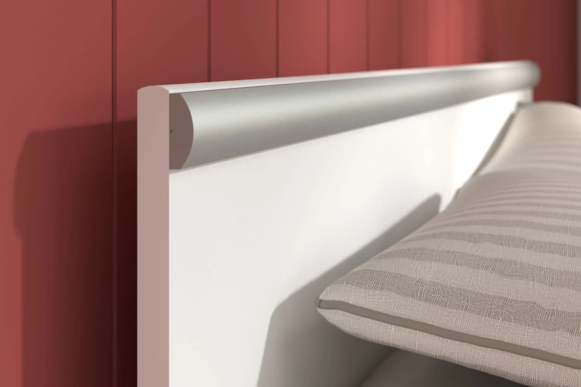 Schlafzimmerset Alma | Doppelbett, zwei Nachttische, Kleiderschrank