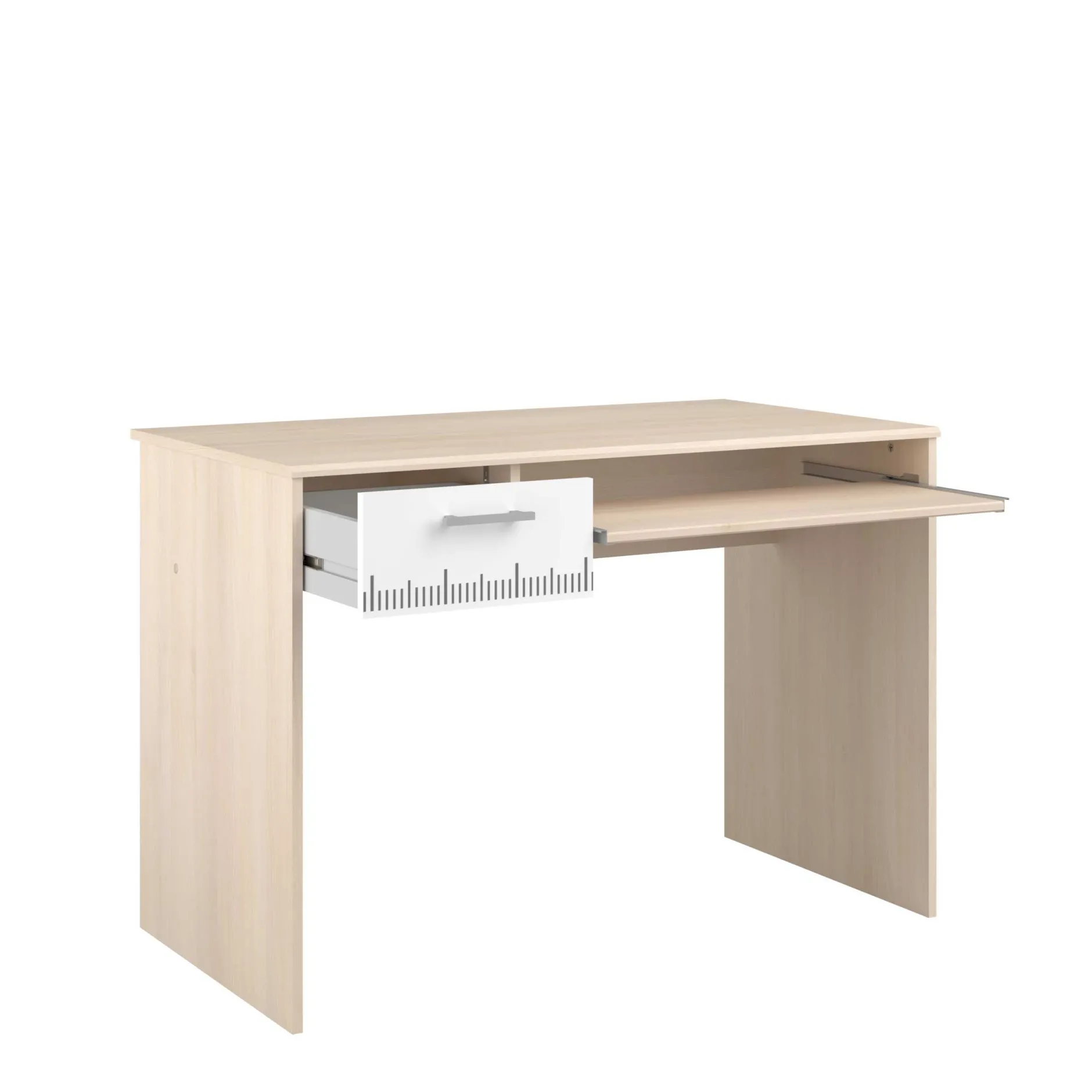 Schlafzimmer-Set Most | Doppelbett mit Stauraum, Kleiderschrank, Schreibtisch, Kommode