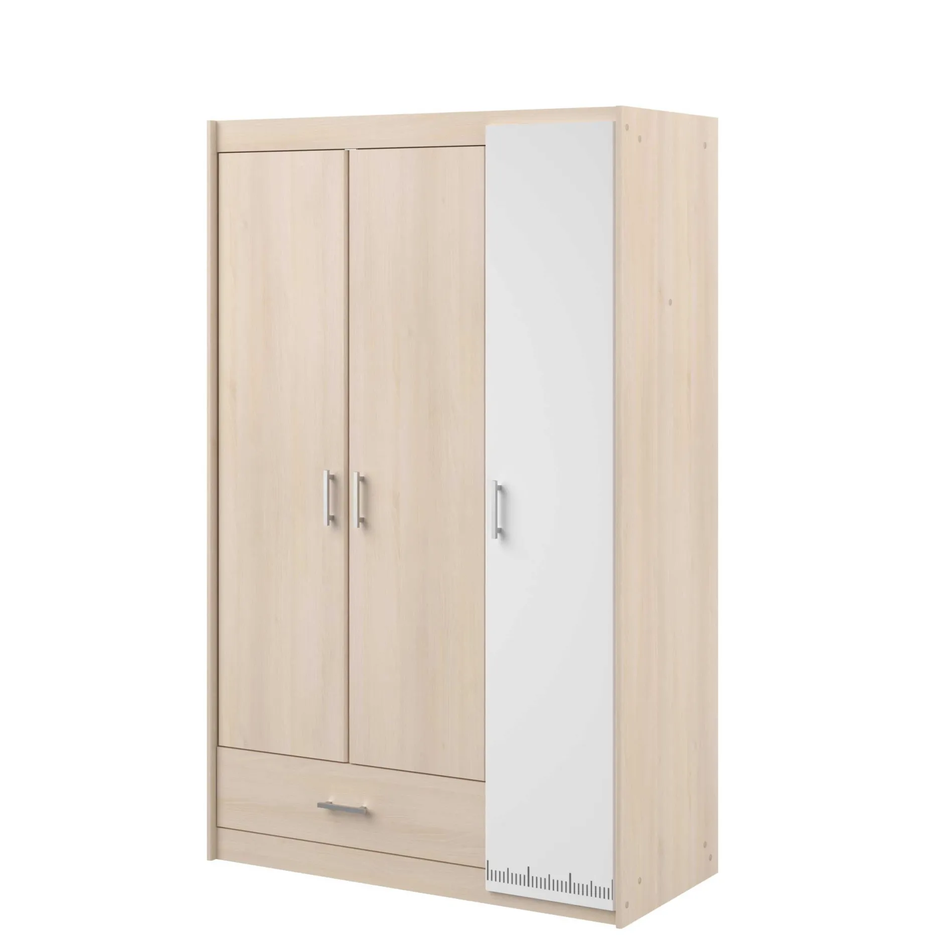 Schlafzimmer-Set Most | Doppelbett mit Stauraum, Kleiderschrank
