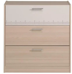 Schlafzimmer-Set Most | Doppelbett mit Stauraum, Schreibtisch, Kommode