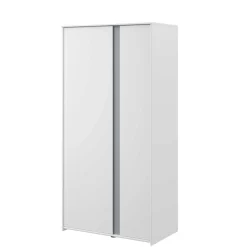 Schlafzimmerset Rue | Halbhochbett, Kleiderschrank, Kommode und Schreibtisch