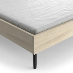 Schlafzimmerset Sayuri | Doppelbett, Nachttisch, Kleiderschrank | Kronberg Oak Design