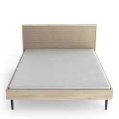 Schlafzimmerset Sayuri | Doppelbett, Nachttisch, Kleiderschrank | Kronberg Oak Design