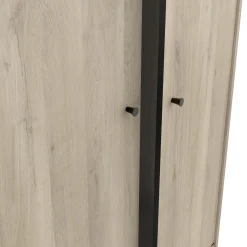 Schlafzimmerset Sayuri | Doppelbett, Nachttisch, Kleiderschrank | Kronberg Oak Design