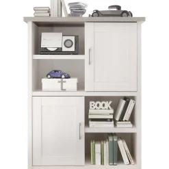 Schrank Larnaca 106cm mit 2 Türen - weiß
