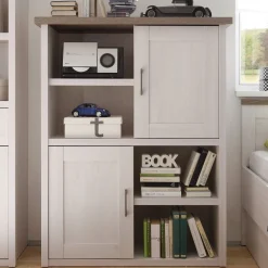 Schrank Larnaca 106cm mit 2 Türen - weiß