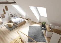 Schreibtisch Access | 116,7 x 44,9 x 77,4 | Weiß