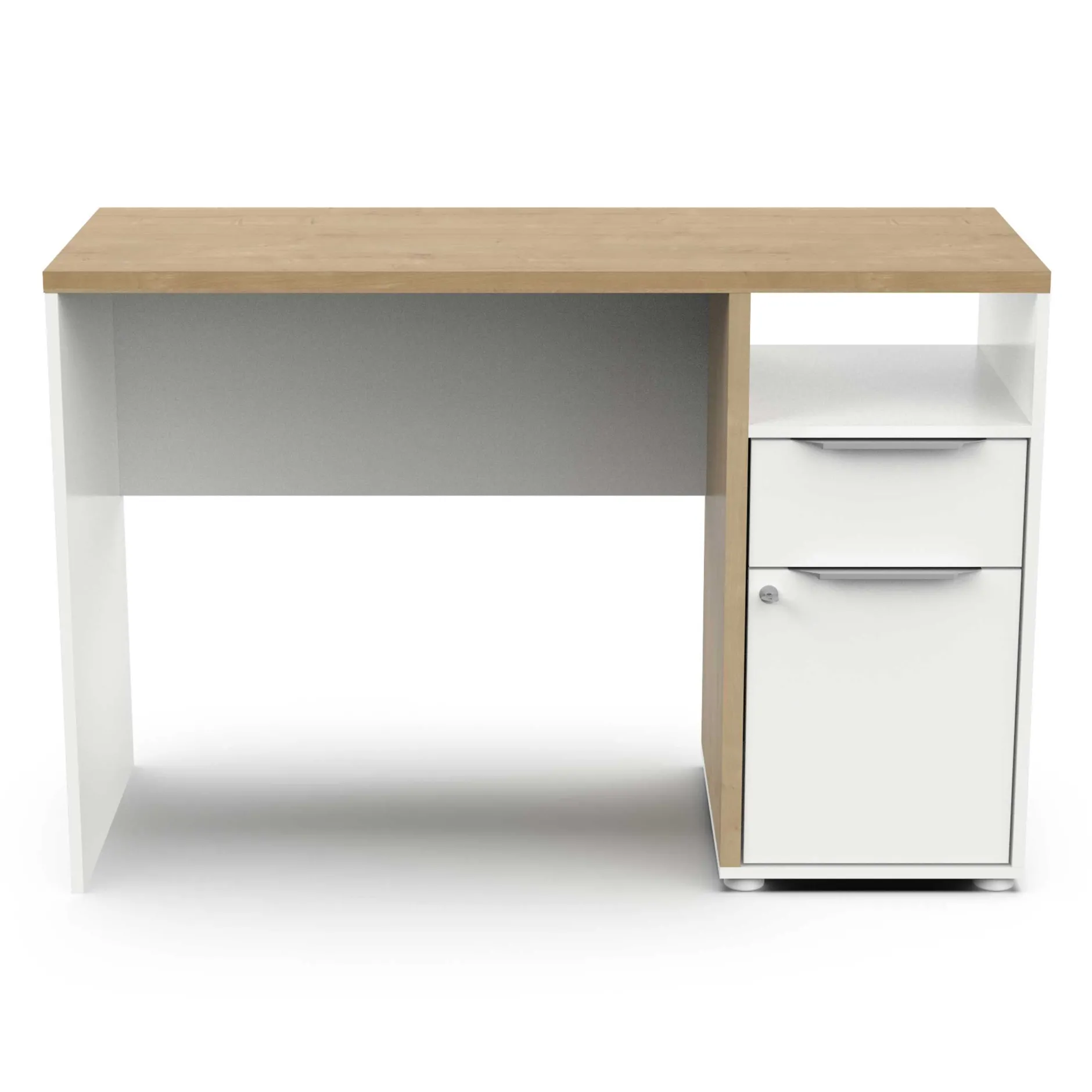 Schreibtisch Access | 116,7 x 44,9 x 77,4 | Weiß