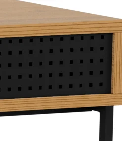 Schreibtisch Angèle 110cm 1 Tür - Wildeiche