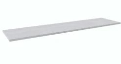Schreibtisch Beau - 200x47x76cm - mit Ablagefläche - Kiefer/Weiß