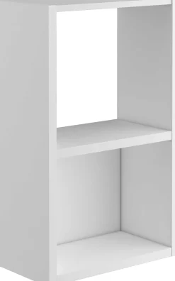 Schreibtisch Beau - 200x47x76cm - mit Ablagefläche - weiß