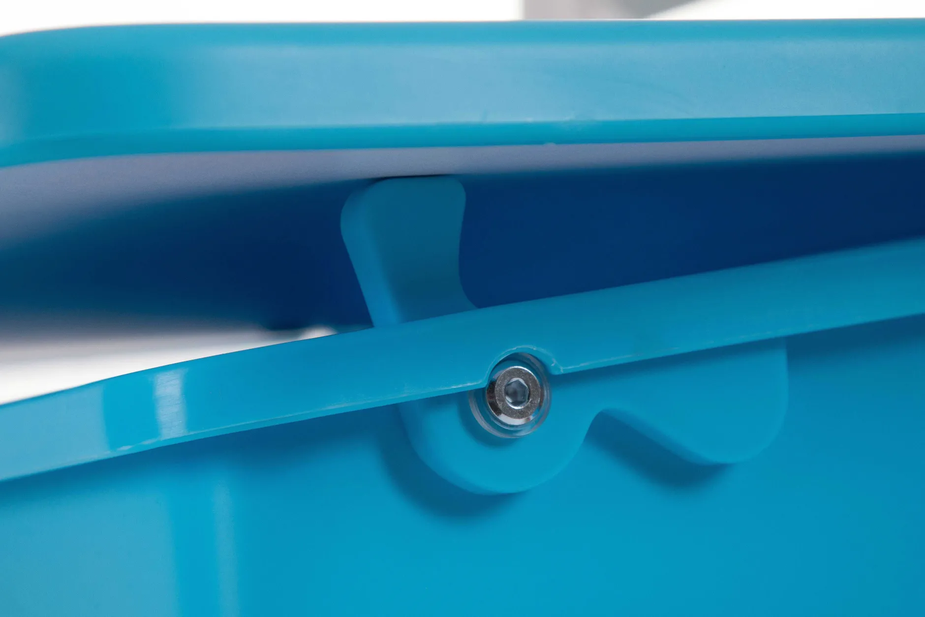Schreibtisch Comfortline 301 mit kippbarer Tischplatte - blau