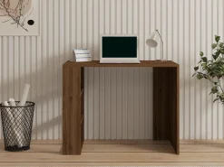 Schreibtisch Cool - 100% MELAMINE - Nussbaum - 90 x 70 x 50 cm
