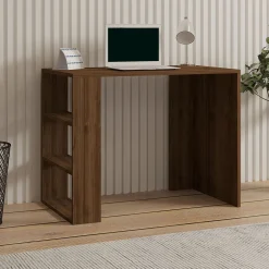 Schreibtisch Cool - 100% MELAMINE - Nussbaum - 90 x 70 x 50 cm