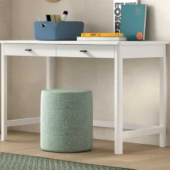 Schreibtisch Forrest - 120x60x77cm - mit zwei Schubladen - Weißbuche