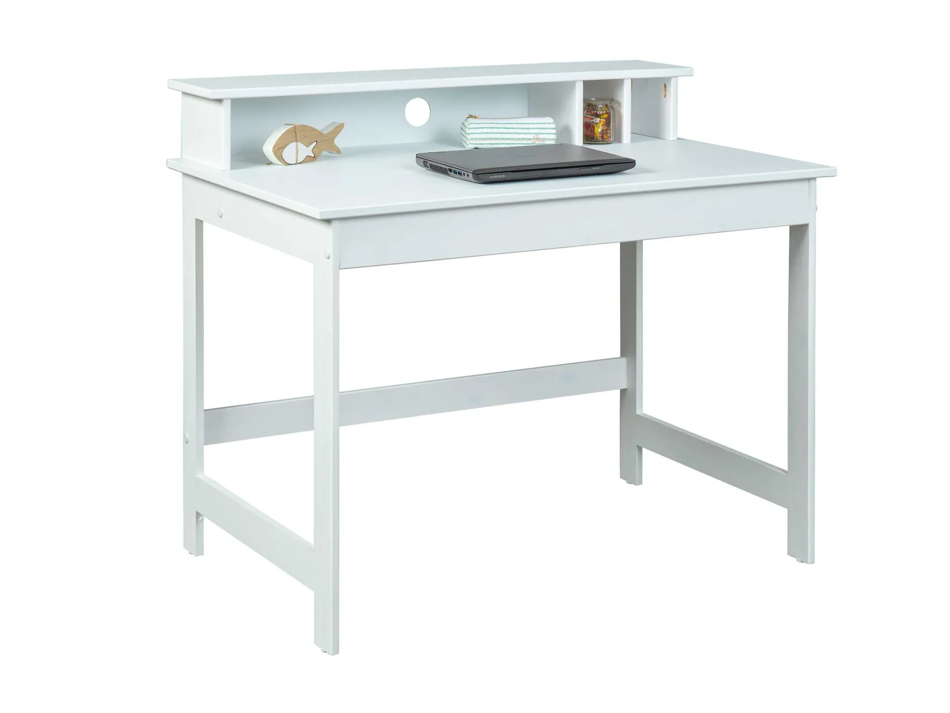 Schreibtisch Harm 110cm - weiß