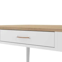 Schreibtisch Horizon 134cm - Eiche/Weiß