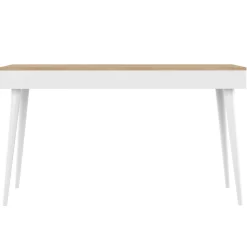 Schreibtisch Horizon 134cm - Eiche/Weiß