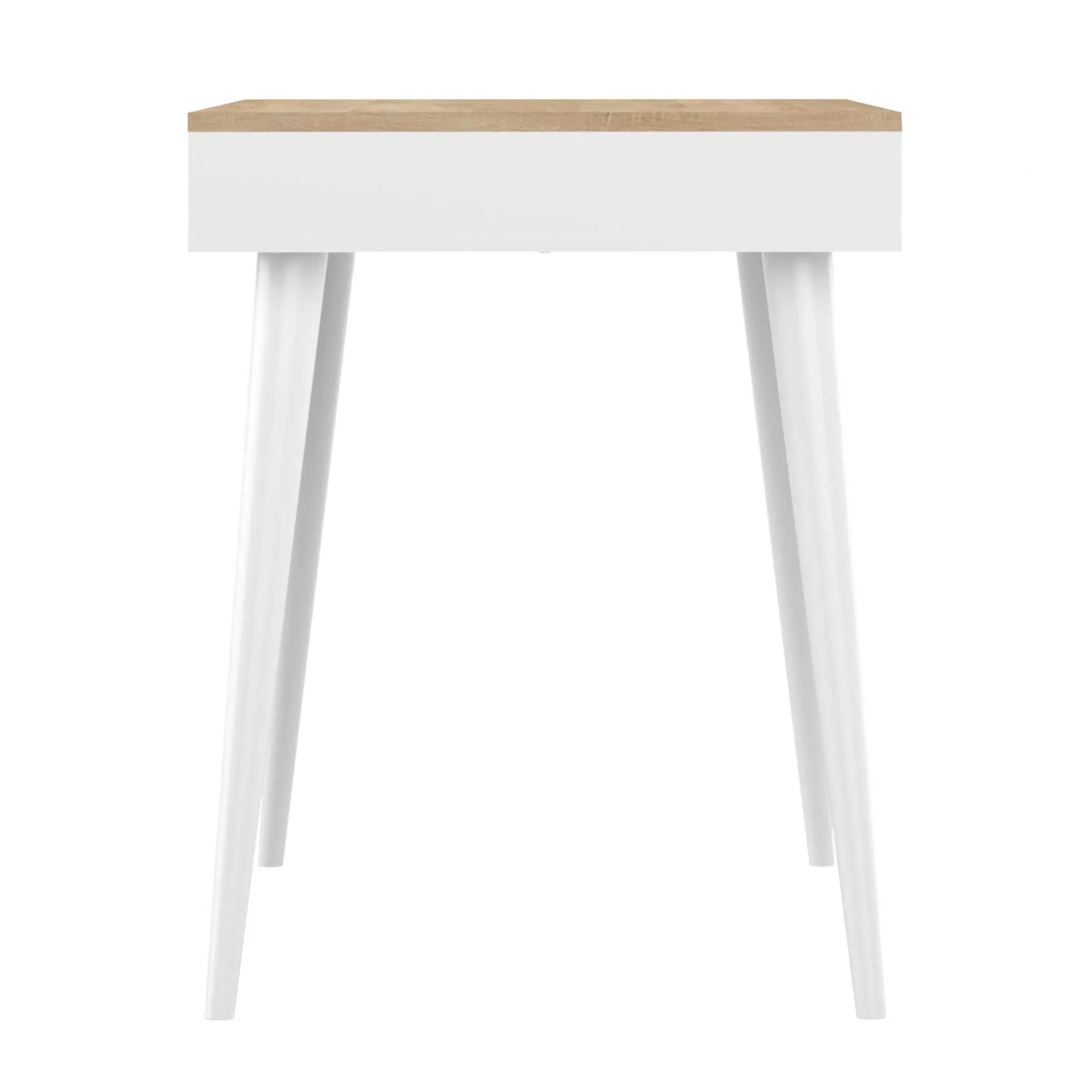 Schreibtisch Horizon 134cm - Eiche/Weiß