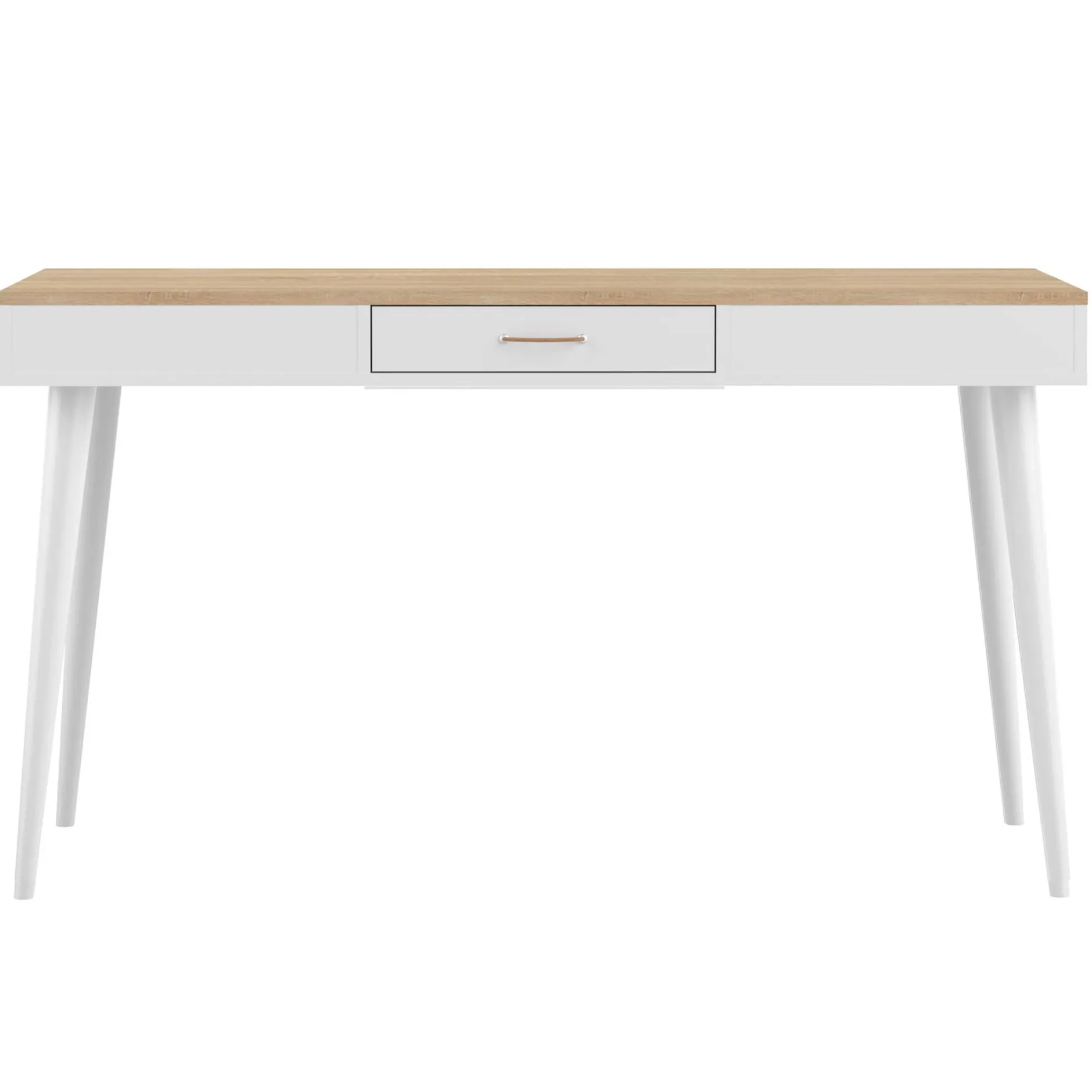 Schreibtisch Horizon 134cm - Eiche/Weiß