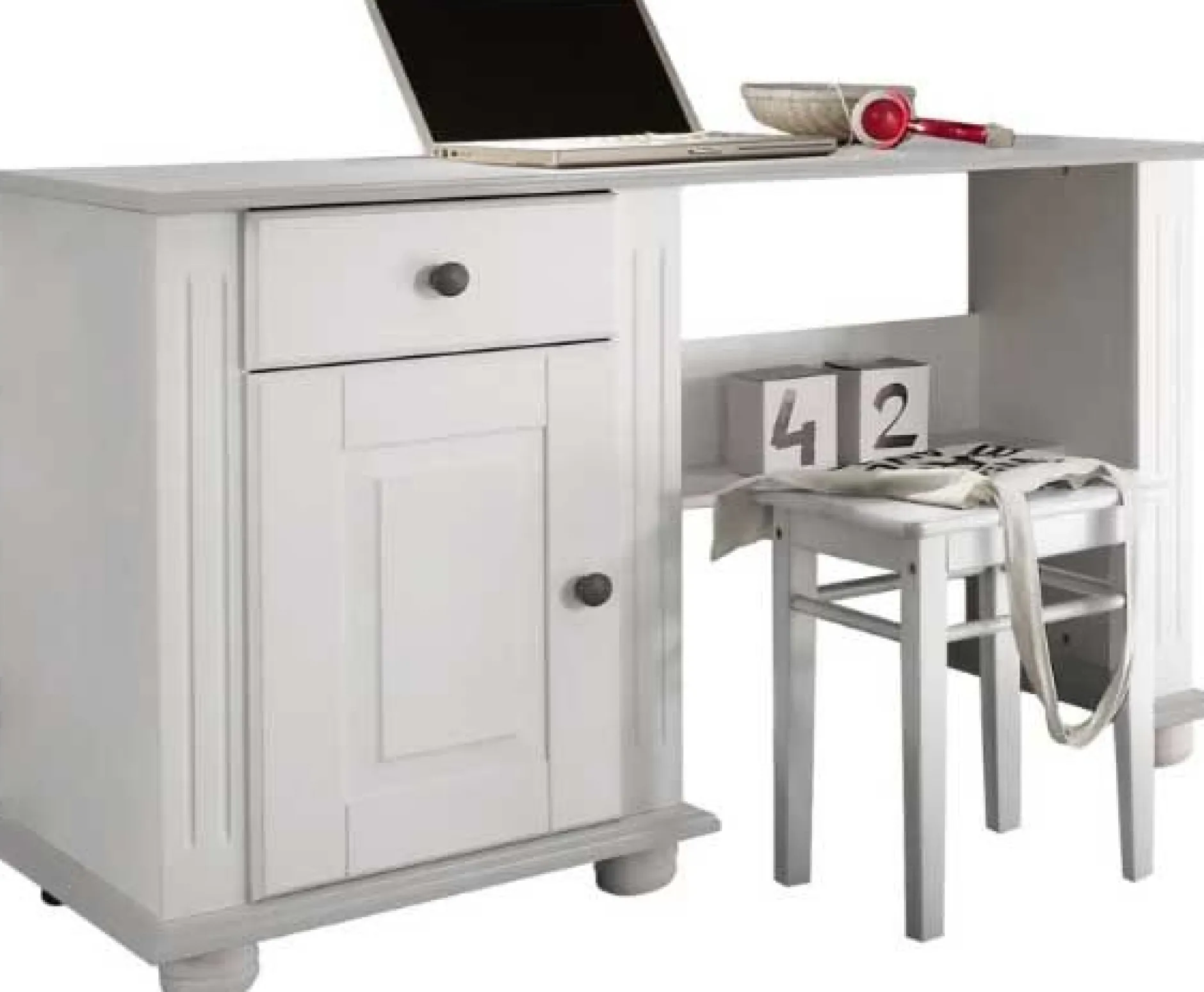 Schreibtisch Laurel 120cm - weiß