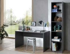 Schreibtisch London 140cm - anthrazit