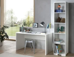 Schreibtisch London 140cm - weiß