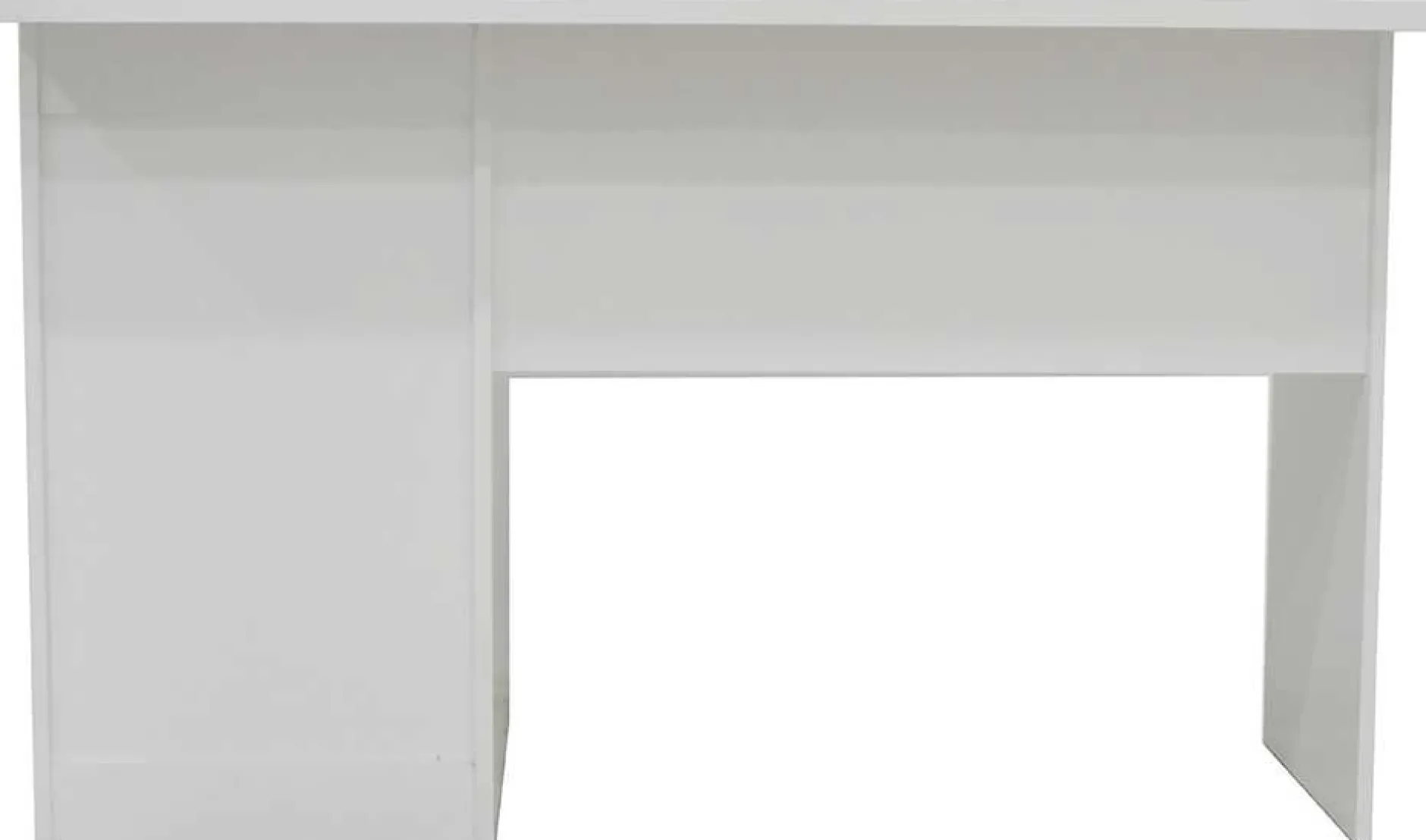 Schreibtisch Mateo 121x60x75cm mit drei Schubladen - weiß